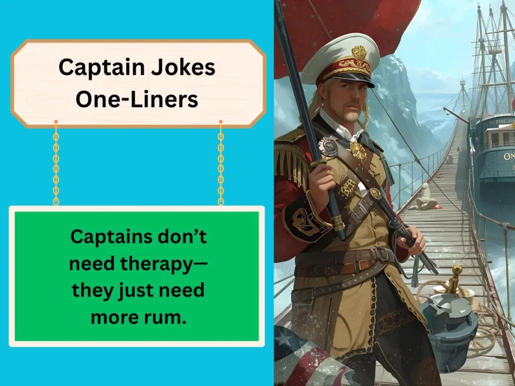 Captain Jokes One-Liners