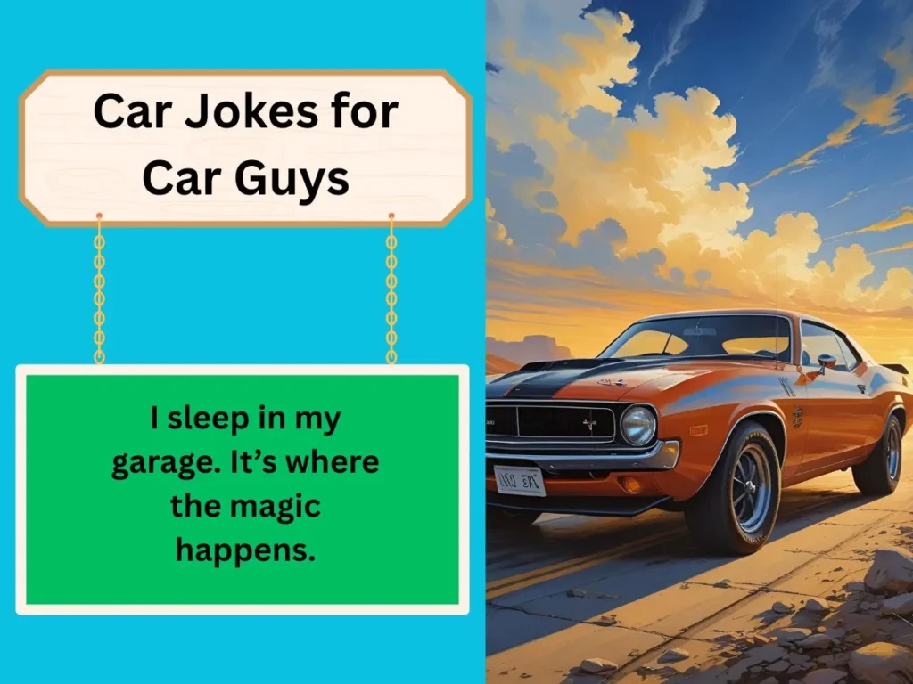 Car Jokes for Car Guys