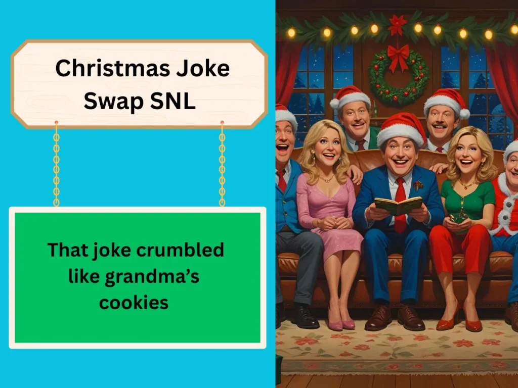 Christmas Joke Swap SNL