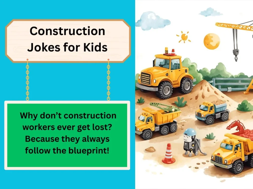 Construction Jokes for Kids