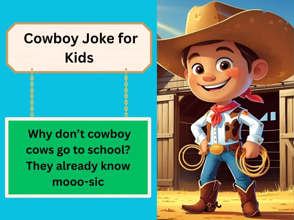 Cowboy Joke for Kids