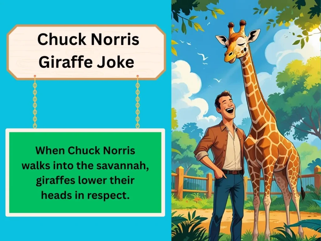 Dave Gorman Giraffe Joke