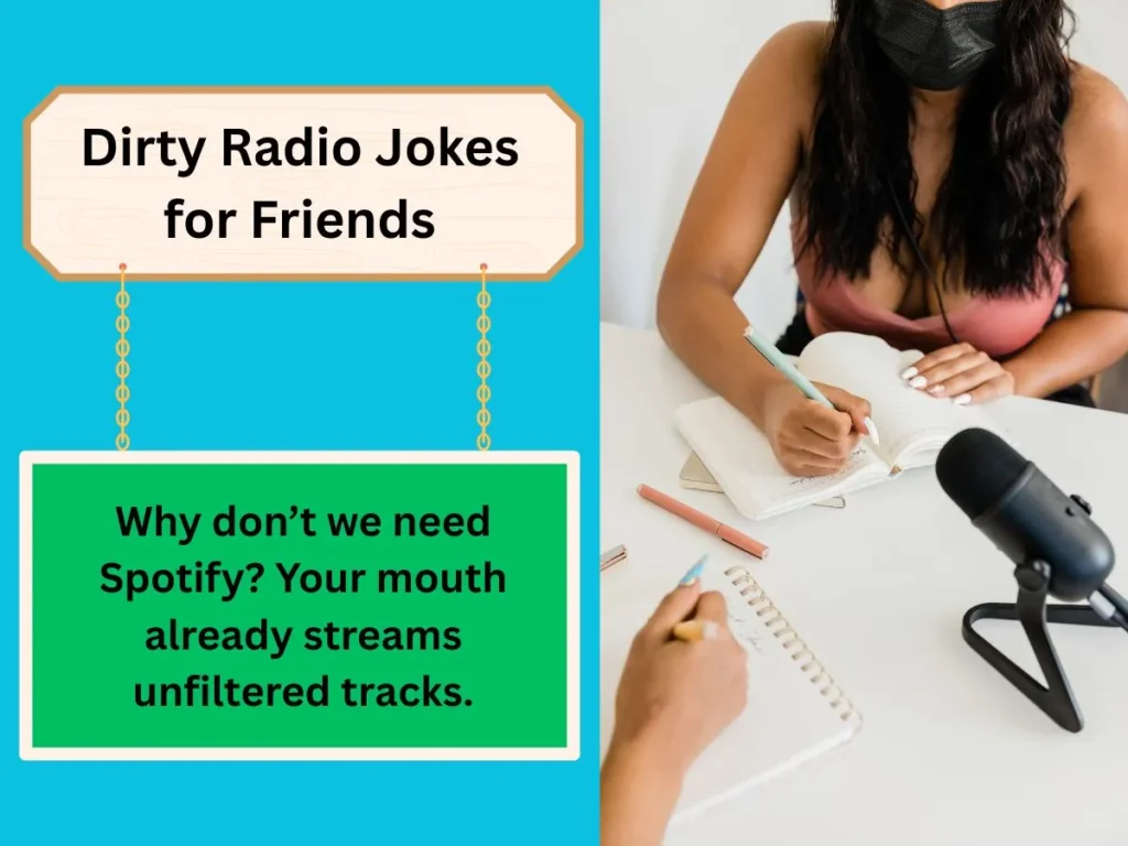 Dirty Radio Jokes for Friends