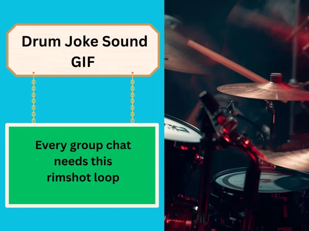 Drum Joke Sound GIF