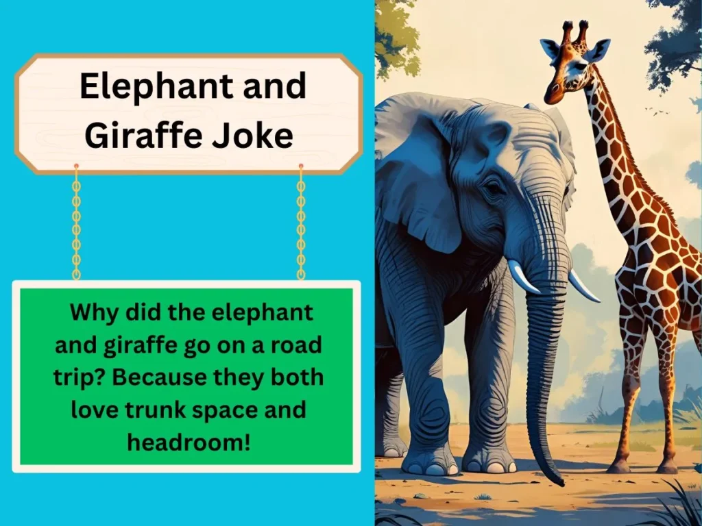 Elephant and Giraffe Joke