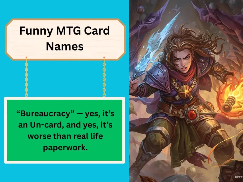 Funny MTG Card Names