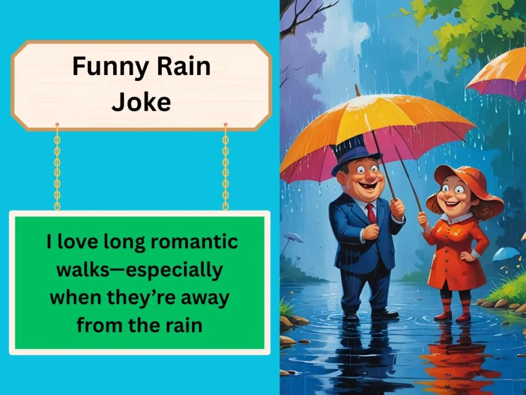 Funny Rain Joke