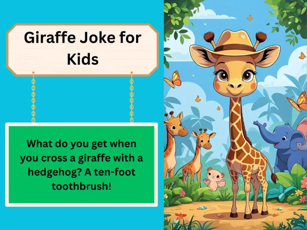 Giraffe Joke for Kids