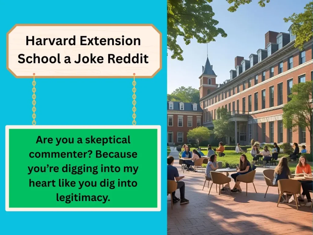 Harvard Extension School a Joke Reddit