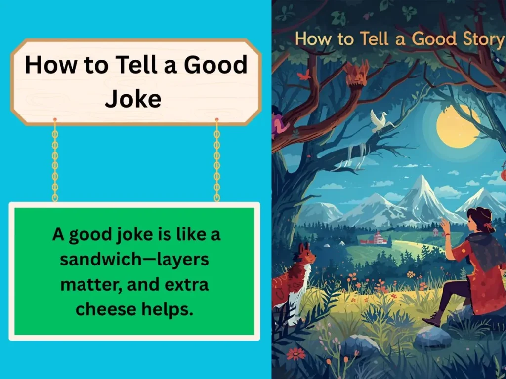 How to Tell a Good Joke