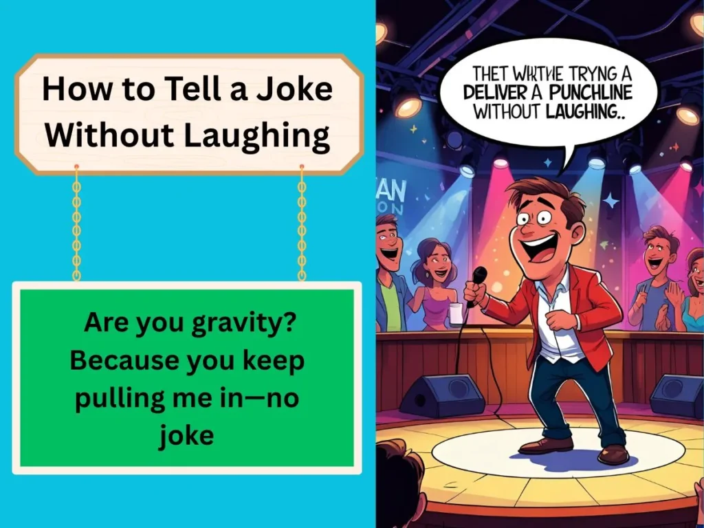 How to Tell a Joke Without Laughing
