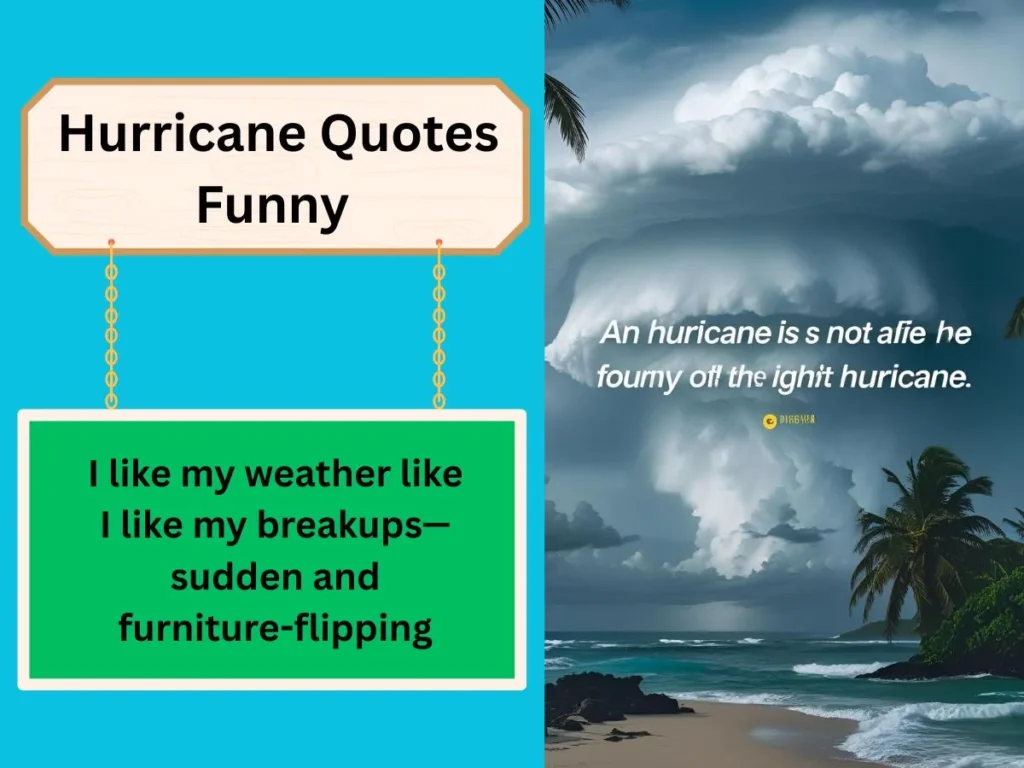 Hurricane Quotes Funny