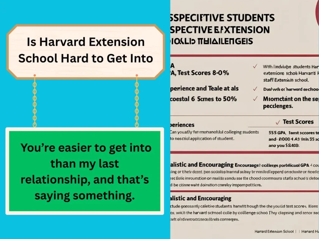 Is Harvard Extension School Hard to Get Into