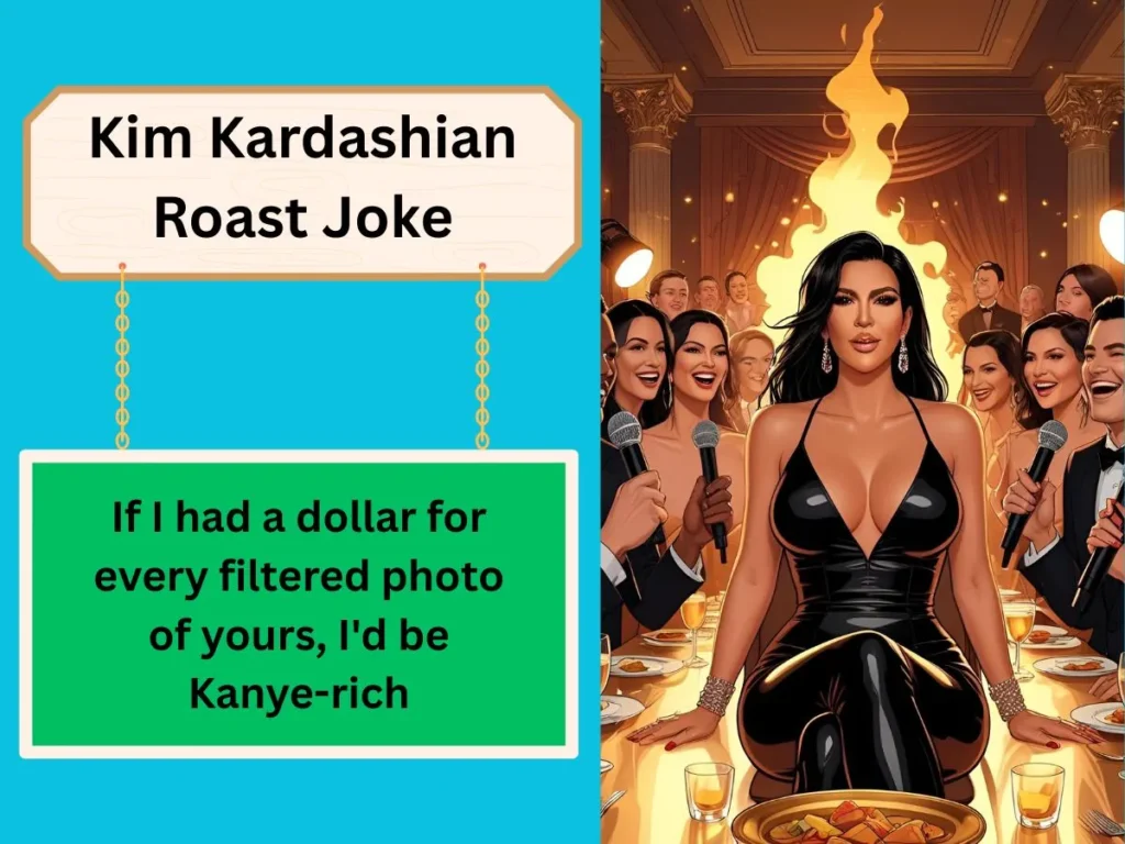 Kim Kardashian Roast Joke
