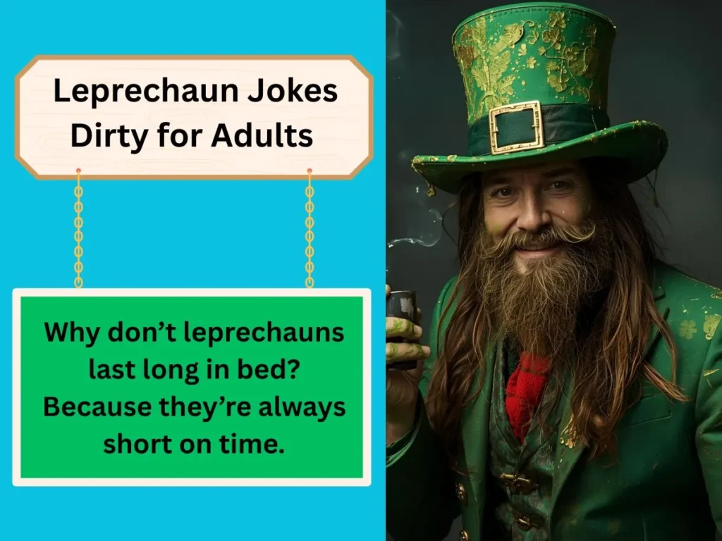 Leprechaun Jokes Dirty for Adults 