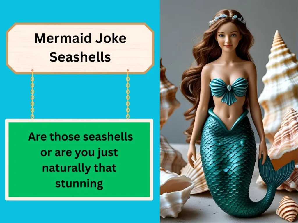 Mermaid Joke Seashells