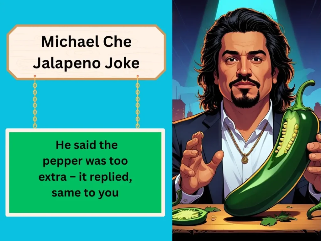 Michael Che Jalapeno Joke