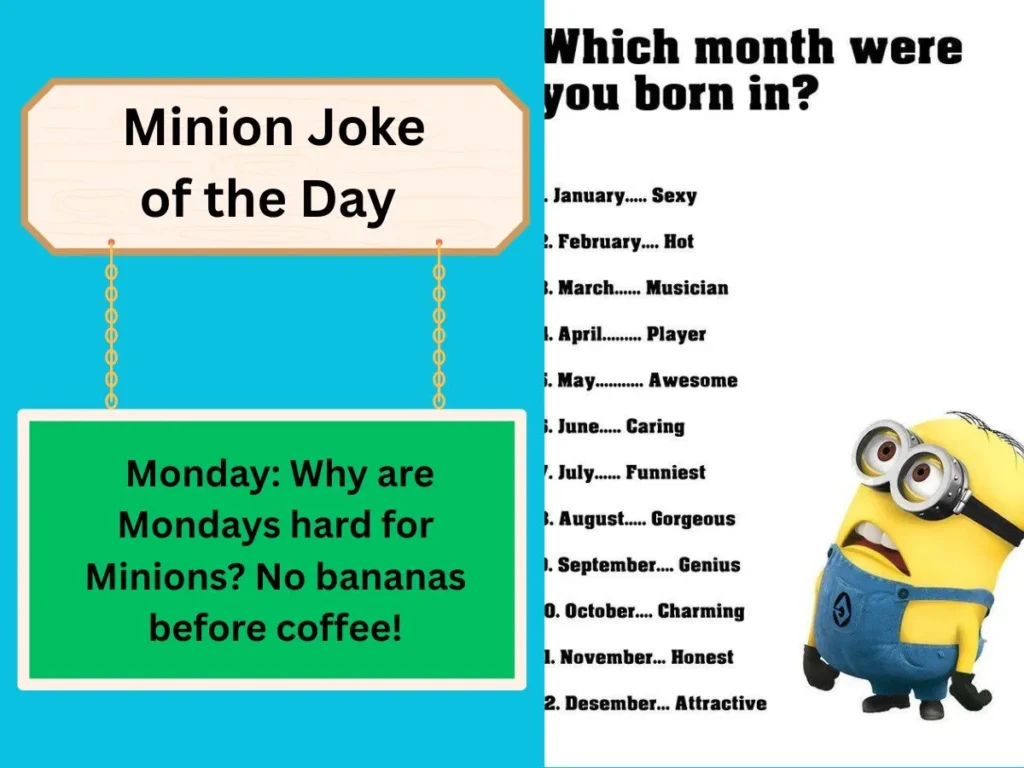 Minion Joke of the Day