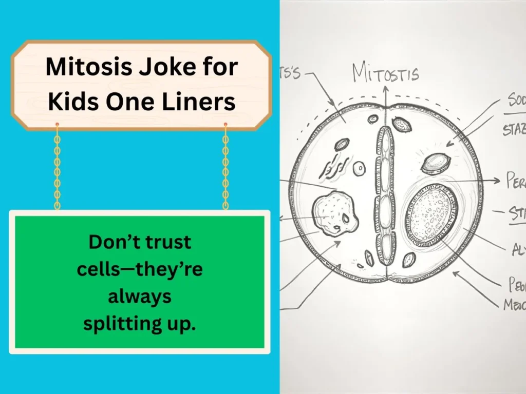 Mitosis Joke for Kids One Liners