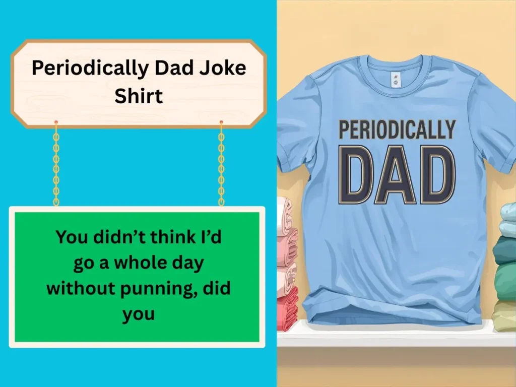 Periodically Dad Joke Shirt