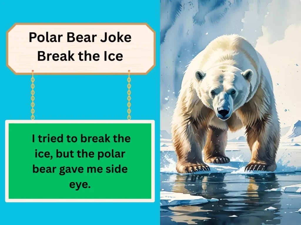 Polar Bear Joke Break the Ice