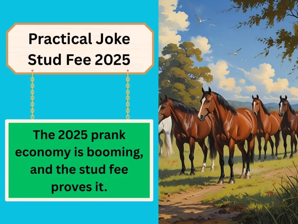 Practical Joke Stud Fee 2025