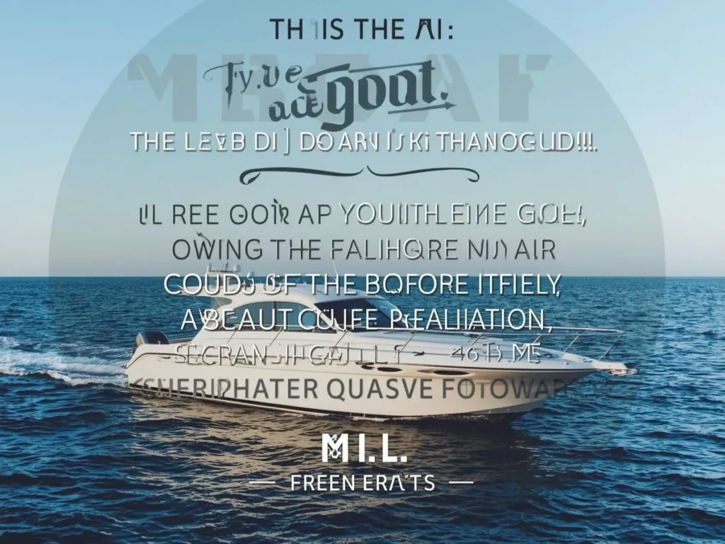 Sayings About Owning A Boat