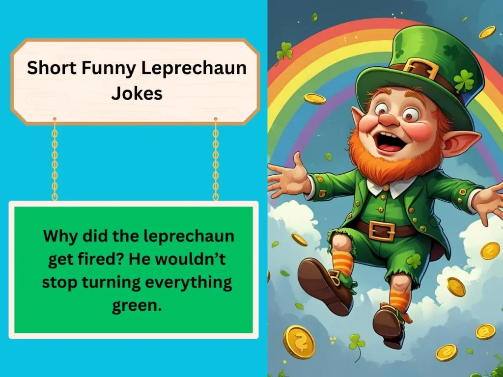 Short Funny Leprechaun Jokes