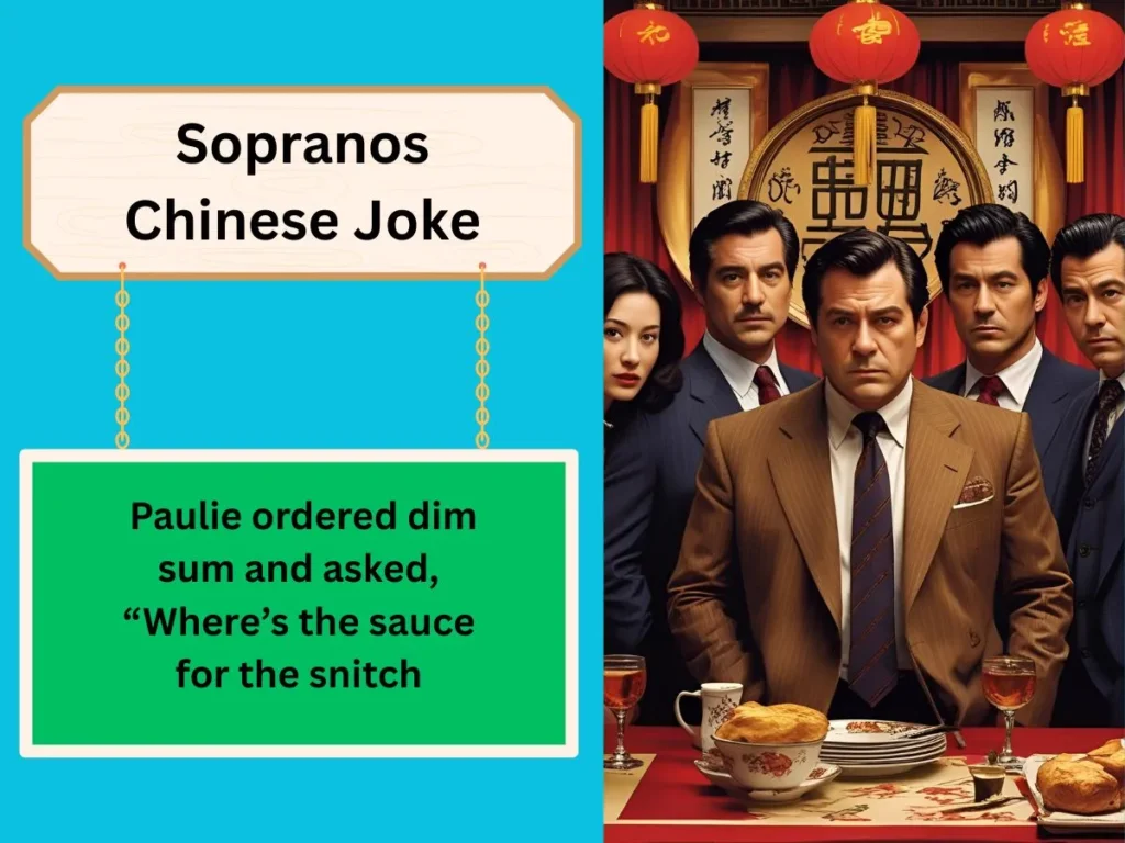 Sopranos Chinese Joke