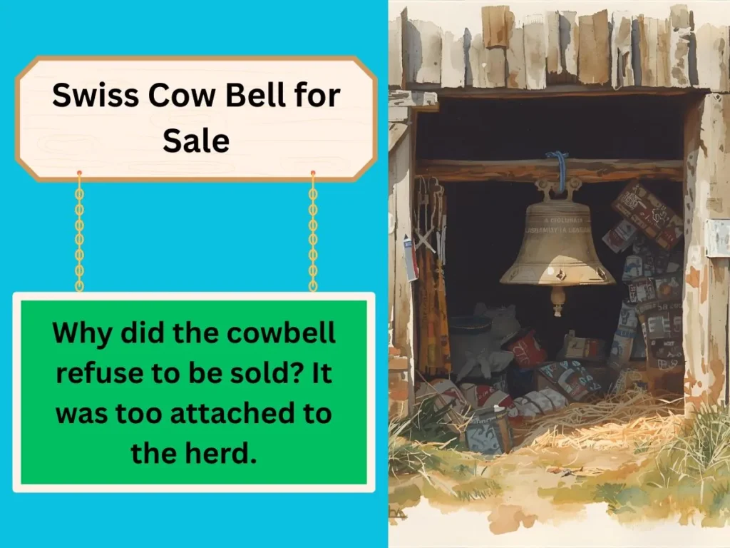 Swiss Cow Bell for Sale