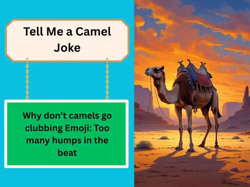Tell Me a Camel Joke