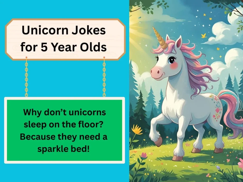 Unicorn Jokes for 5 Year Olds