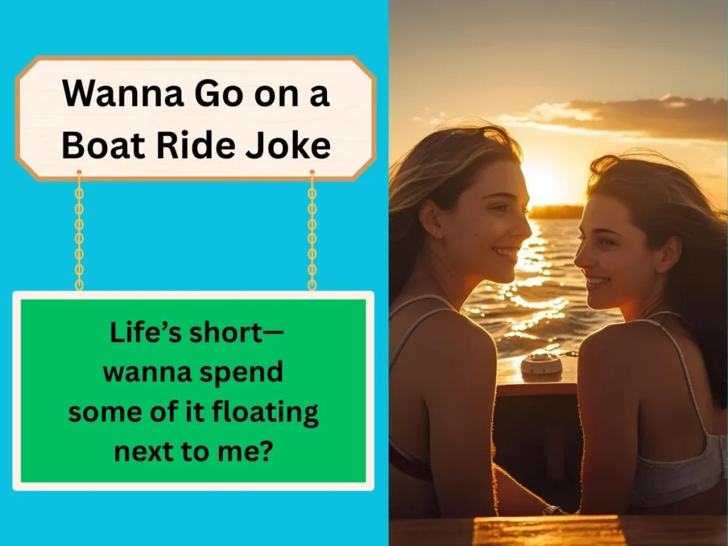 Wanna Go on a Boat Ride Joke