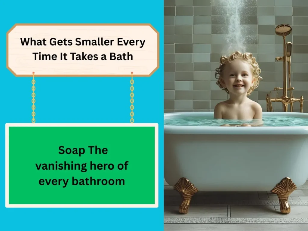 What Gets Smaller Every Time It Takes a Bath
