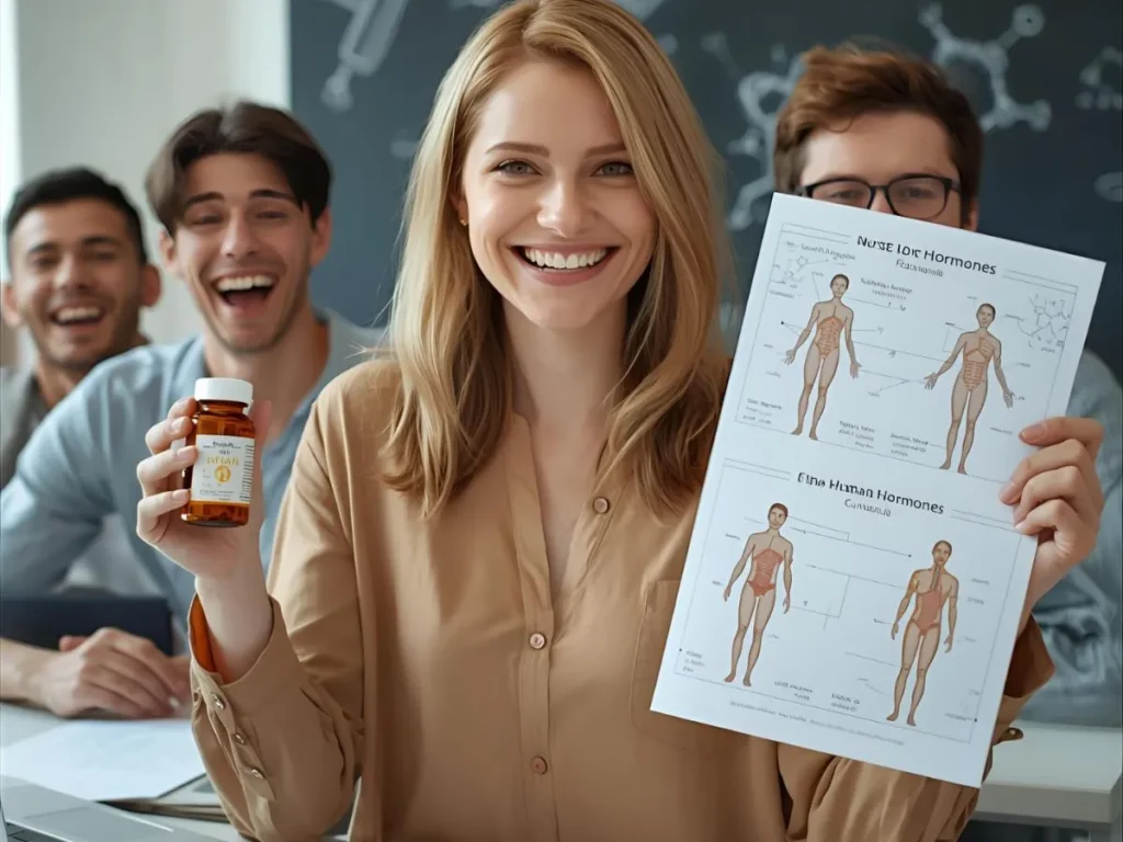 What's The Difference Between A Hormone And A Vitamin Joke
