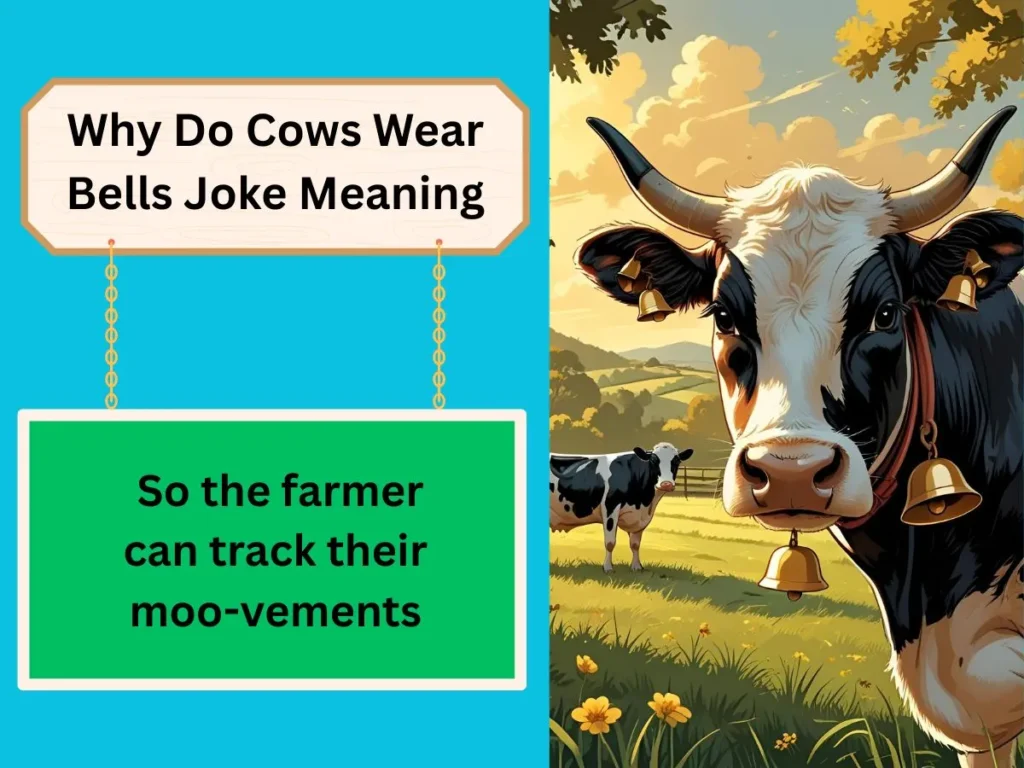 Why Do Cows Wear Bells Joke Meaning