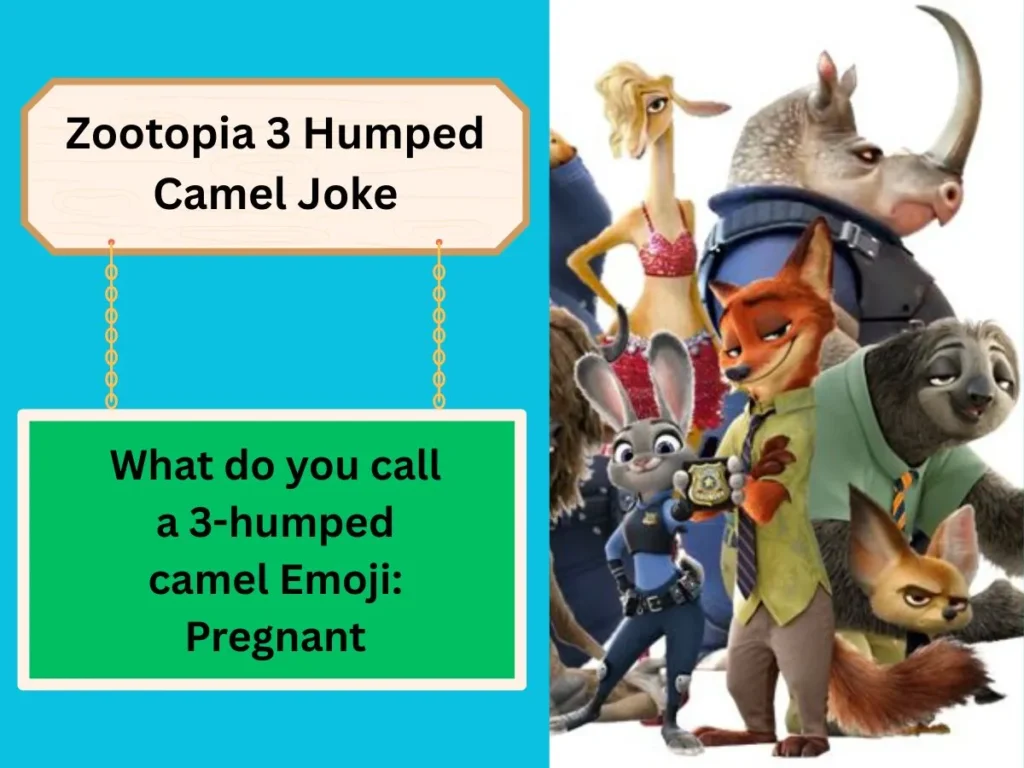 Zootopia 3 Humped Camel Joke