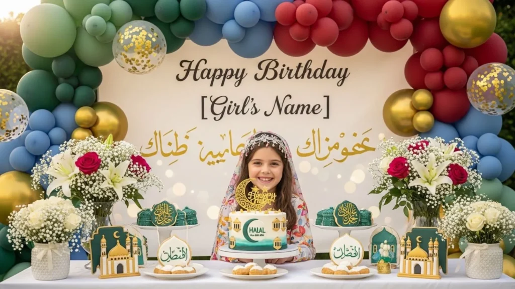 Islamic Birthday Captions for Girls