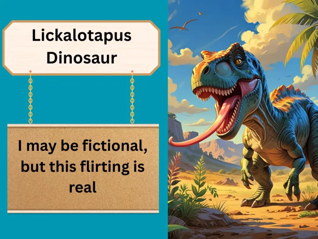 Lickalotapus Dinosaur