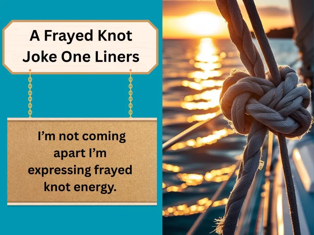 A Frayed Knot Joke One Liners
