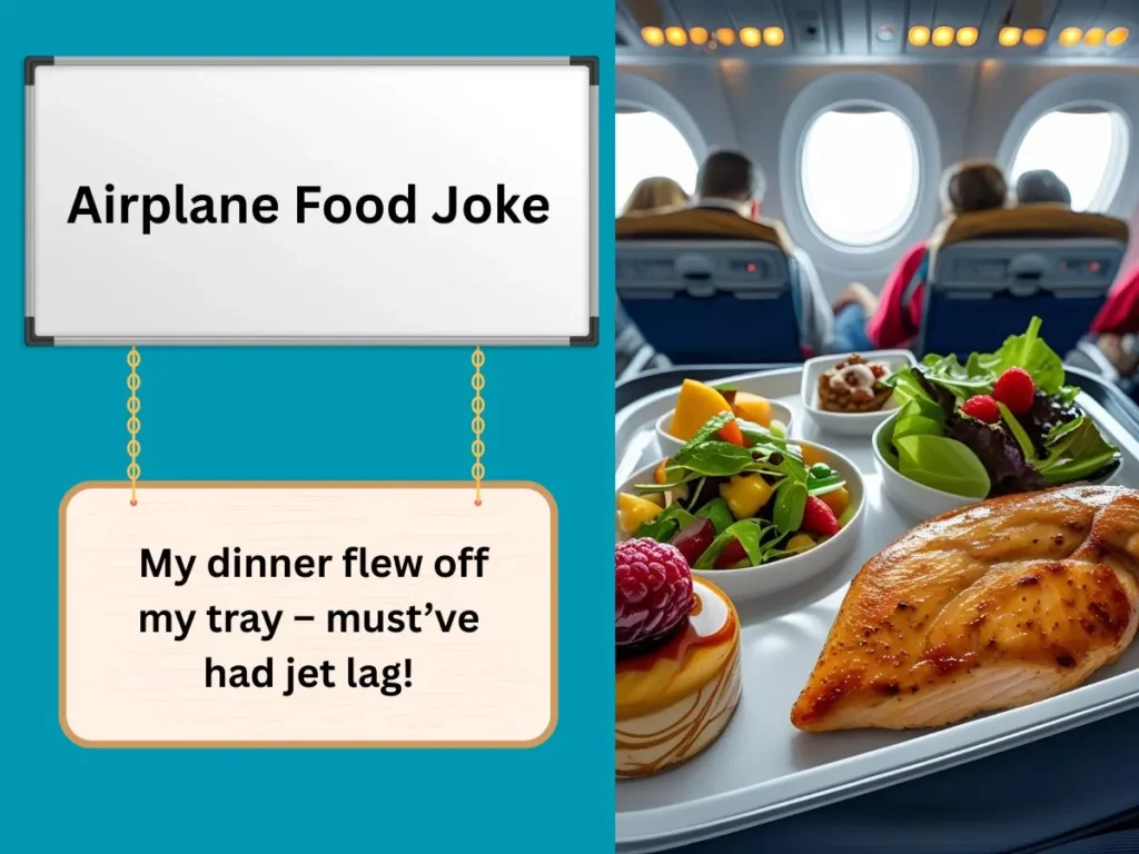Airplane Food Joke