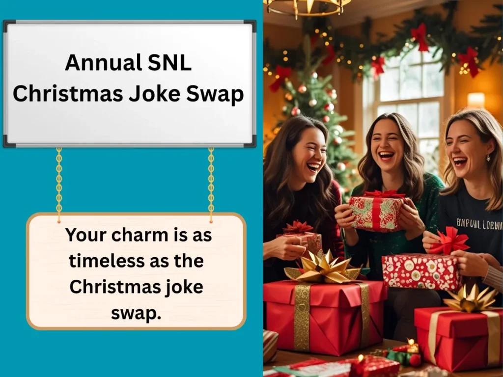 Annual SNL Christmas Joke Swap