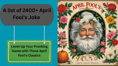April Fool's Joke