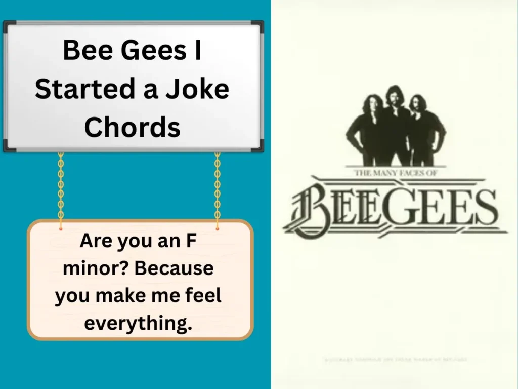 Bee Gees I Started a Joke Chords