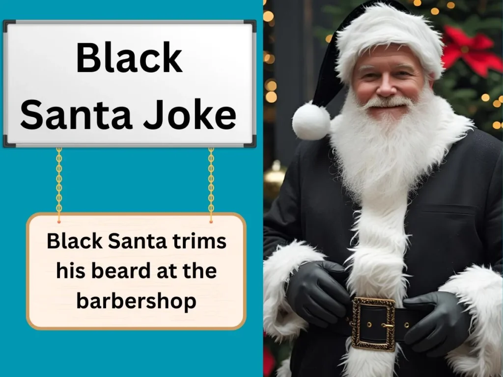 Black Santa Joke