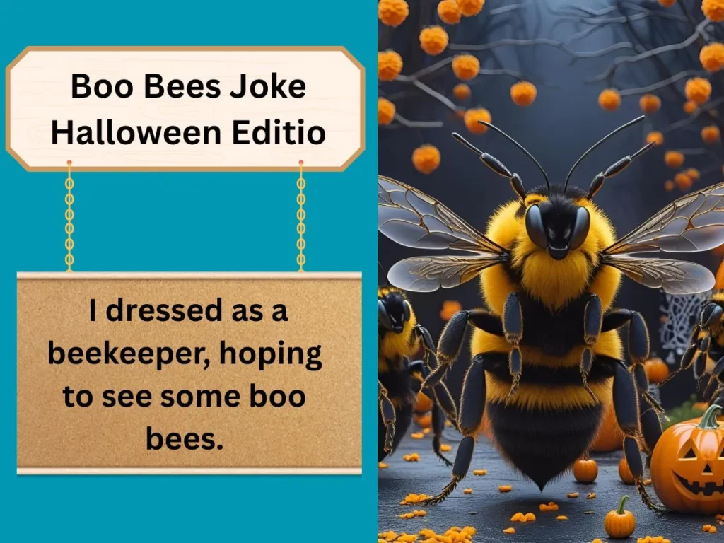 Boo Bees Joke Halloween Editio
