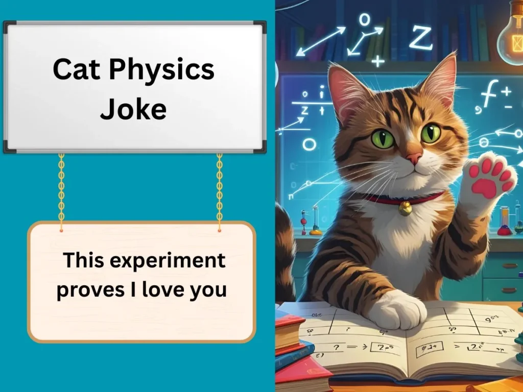 Cat Physics Joke