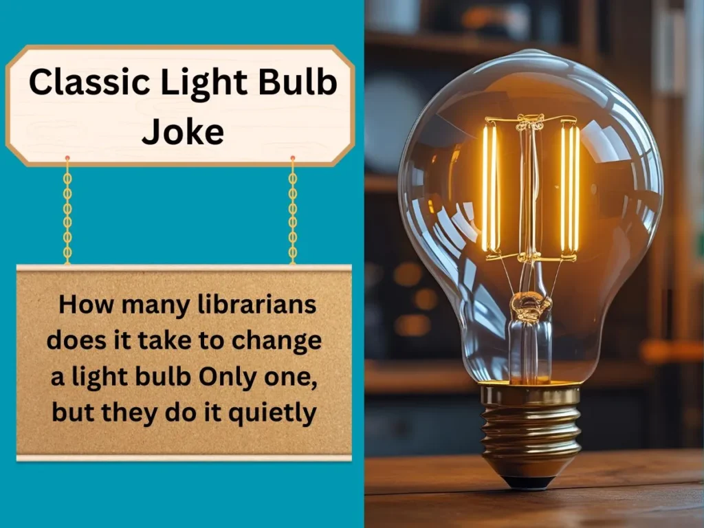Classic Light Bulb Joke