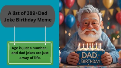 Dad Joke Birthday Meme