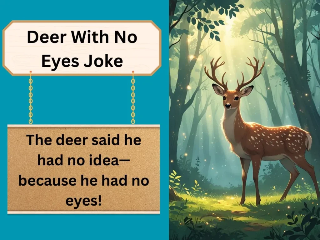 Deer With No Eyes Joke